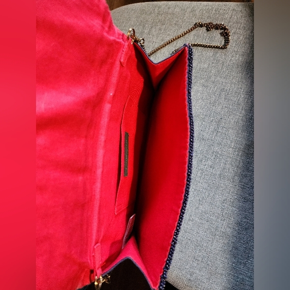 Anthropologie Colorful Beaded Crossbody Bag - Picture 3 of 4